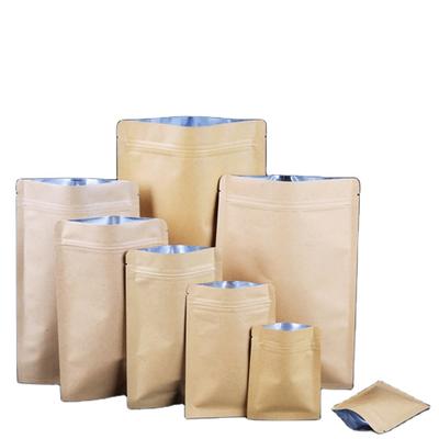 Kraft Paper Ziplock Bag for Food Packaging