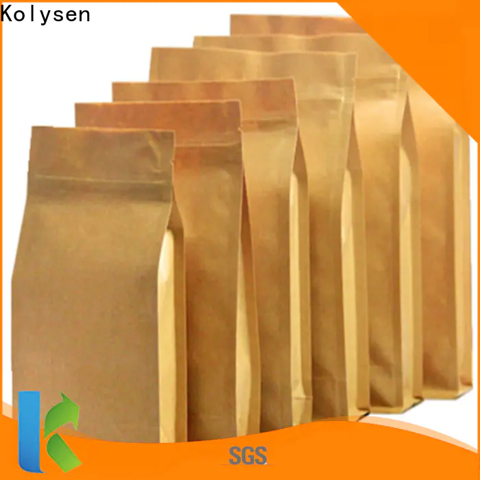Kolysen High-quality paper stand company for food packaging