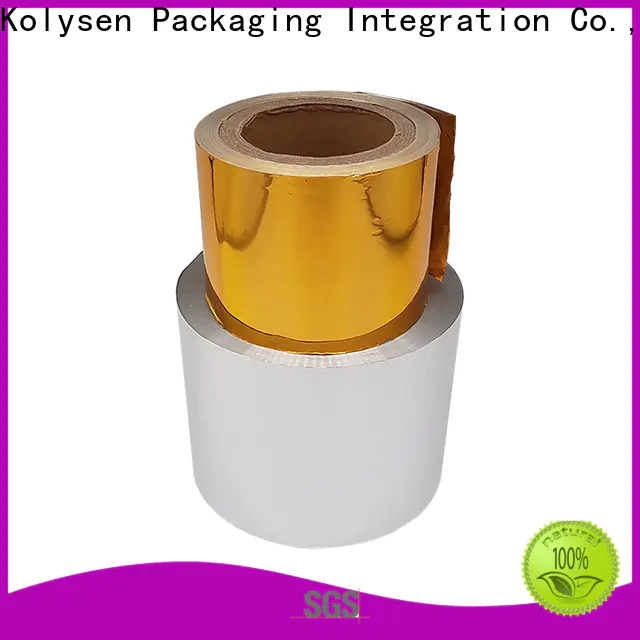 Kolysen gold wrapped chocolate china products online for wrapping confectionery