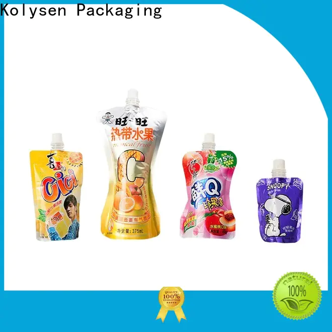 Kolysen Top stand up pouches for food buy products from china for wrapping sauce