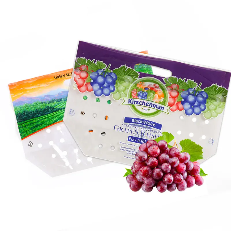 Fruit Bag with Air Holes for Fresh Fruit Packaging
