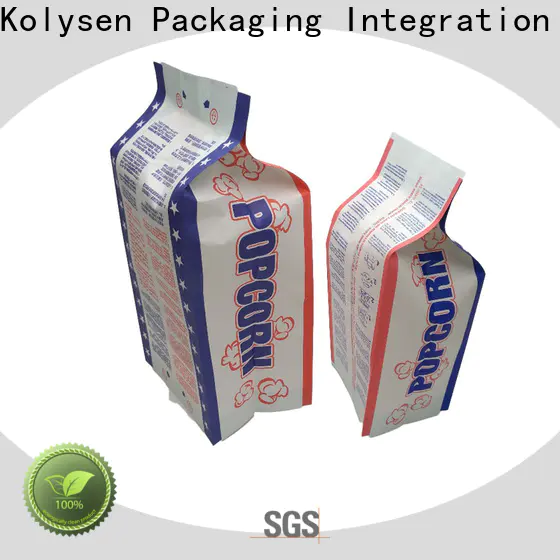 Custom a bag of popcorn Suppliers for popcorn packaging