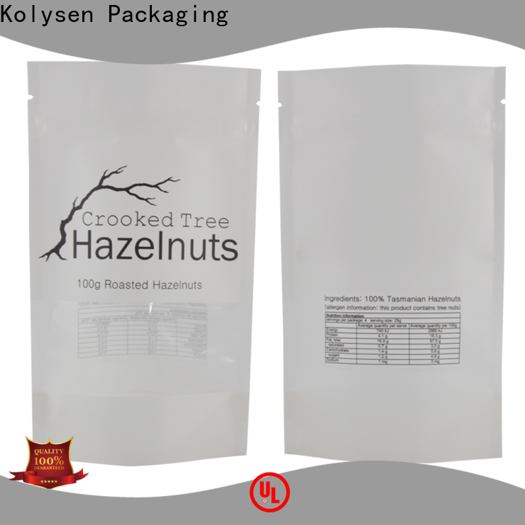 Kolysen side gusset pouches company for food packaging