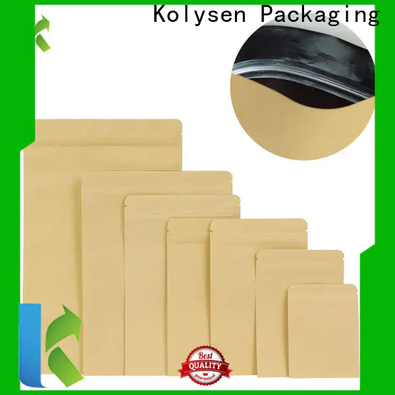 Kolysen Top block bottom cellophane bags company for food packaging