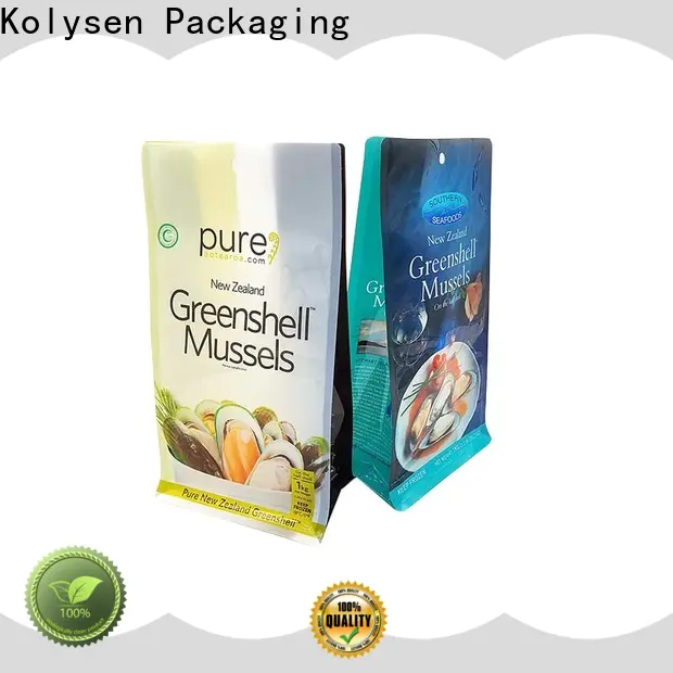 Kolysen Best stand up pouches for food packaging directly price for wrapping yoghurt