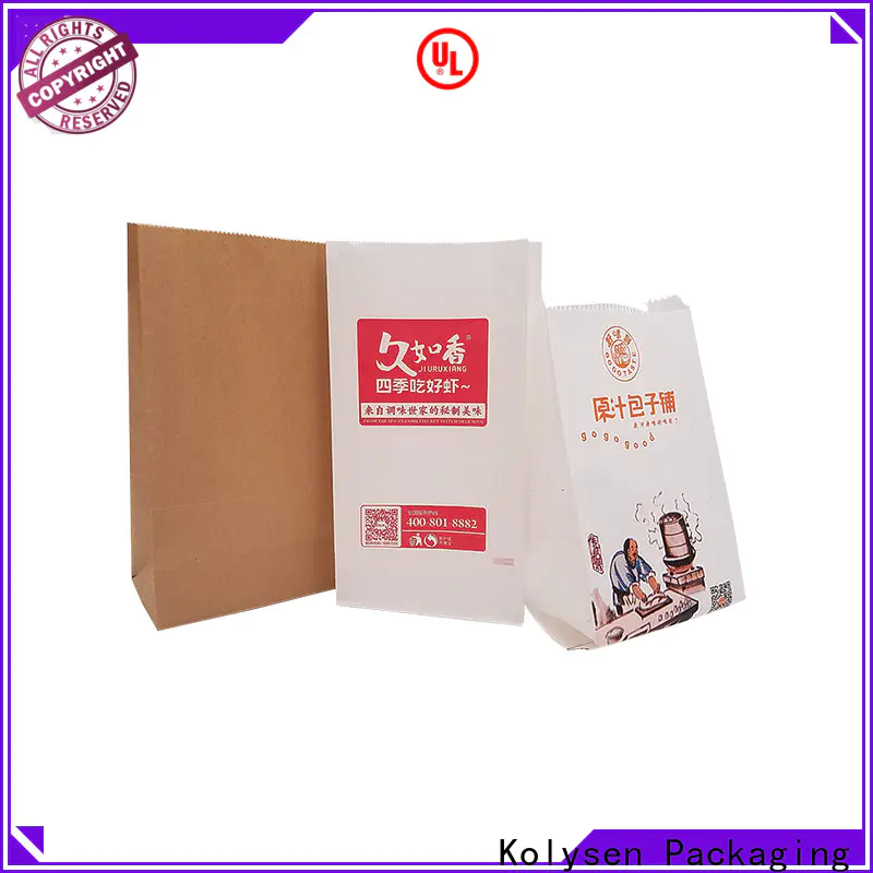 Kolysen microwave popcorn bag manufacturers for wrapping sauce