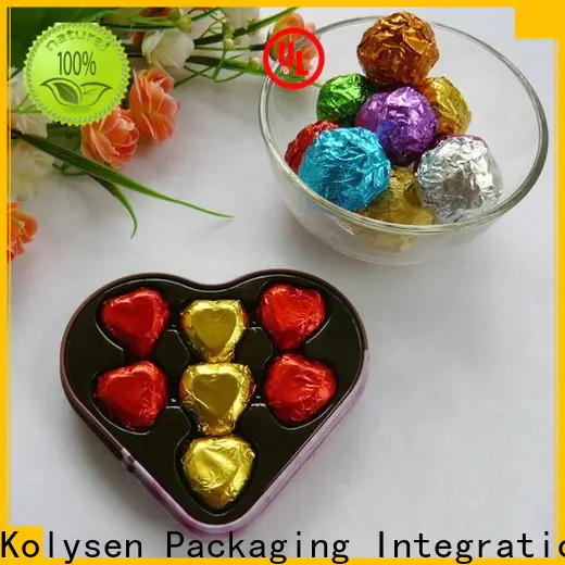 Kolysen High-quality chocolate foil wrapper manufacturers for pharmaceutical