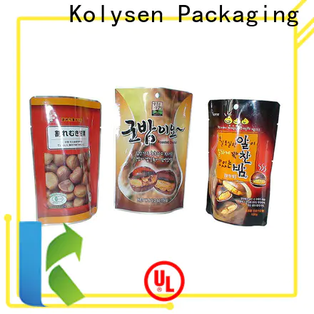Kolysen doypack packaging factory for wrapping yoghurt