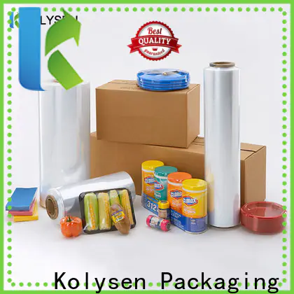 Kolysen High-quality shrink wrap sizes company for food packaging