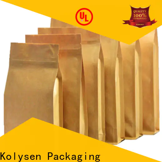 New standing pouch suppliers factory used in food and beverage