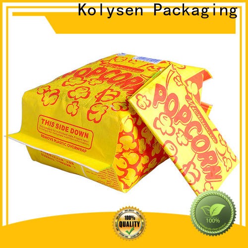 Custom healthy microwave popcorn brands Supply for popcorn packaging