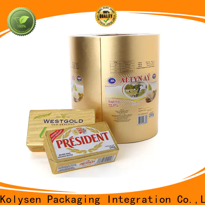 Kolysen Latest packing cheese Supply for cheese wrapping