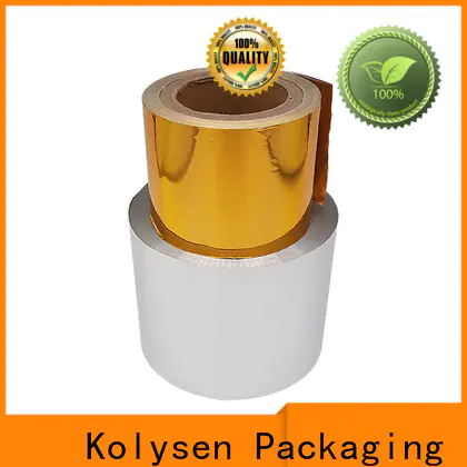 Kolysen aluminum foil lid manufacturers for wrapping butter/margarine