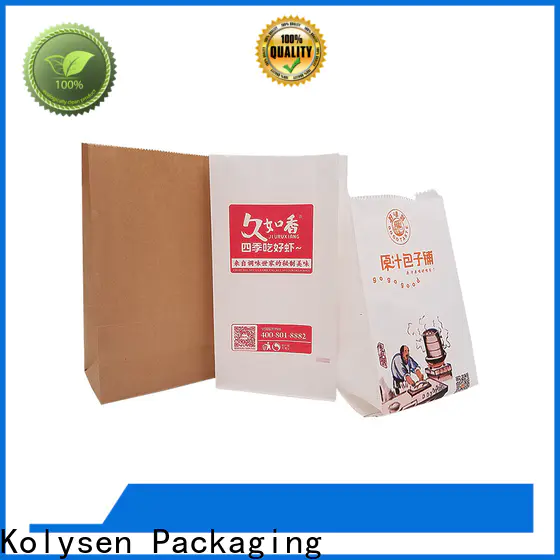 Top greaseproof paper bag factory for wrapping soft drink