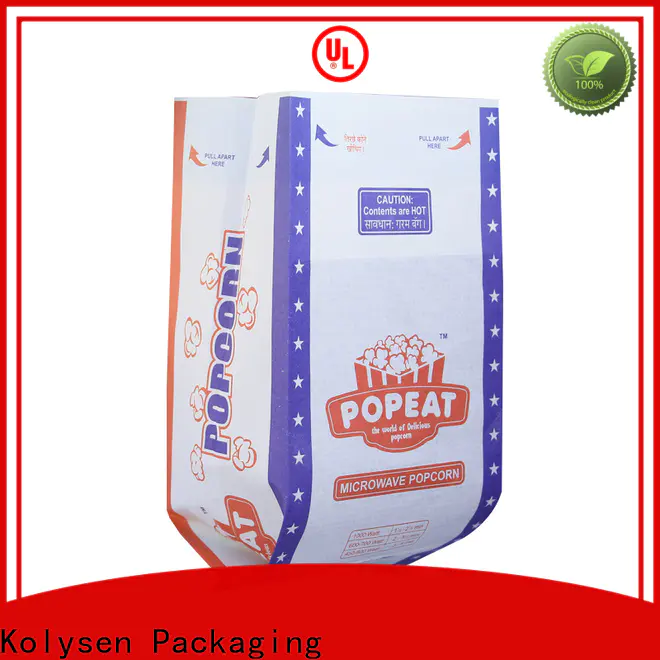 Custom microwave popping Suppliers for popcorn packaging