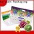 Wholesale stand up ziplock bags company used in food and beverage