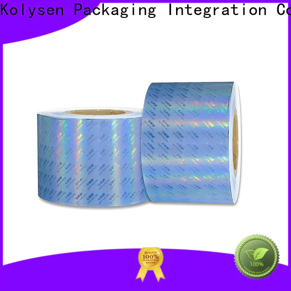 Kolysen Wholesale paper lined foil sheets company used in food and beverage