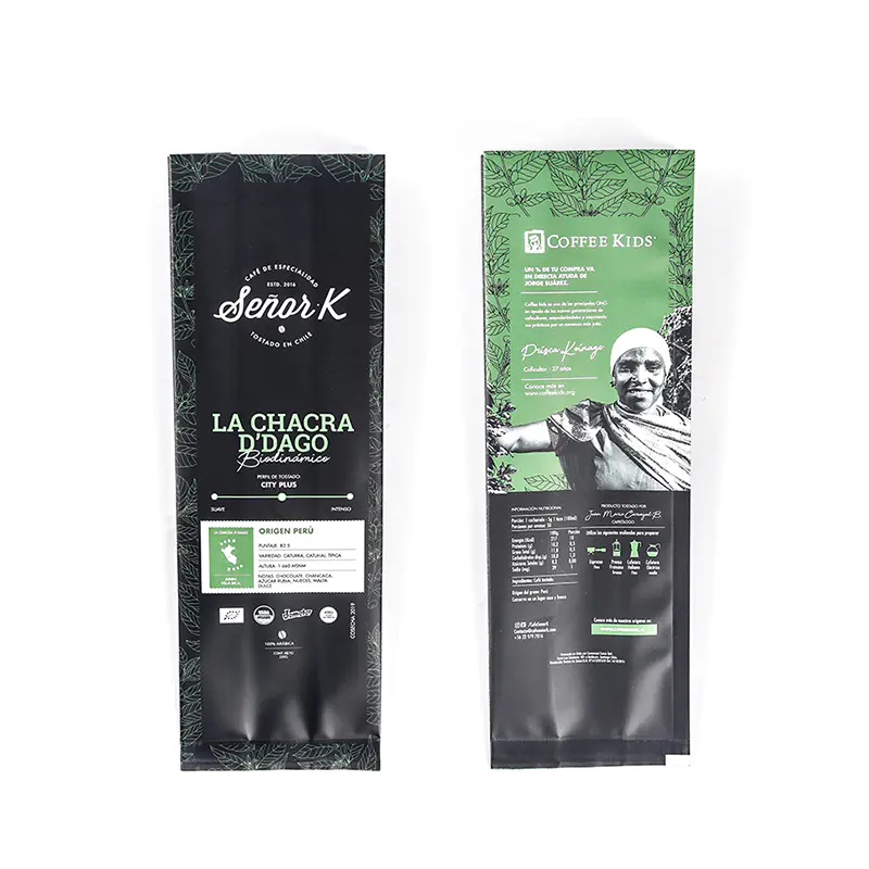 Kolysen flat bottom coffee bags Suppliers for food packaging