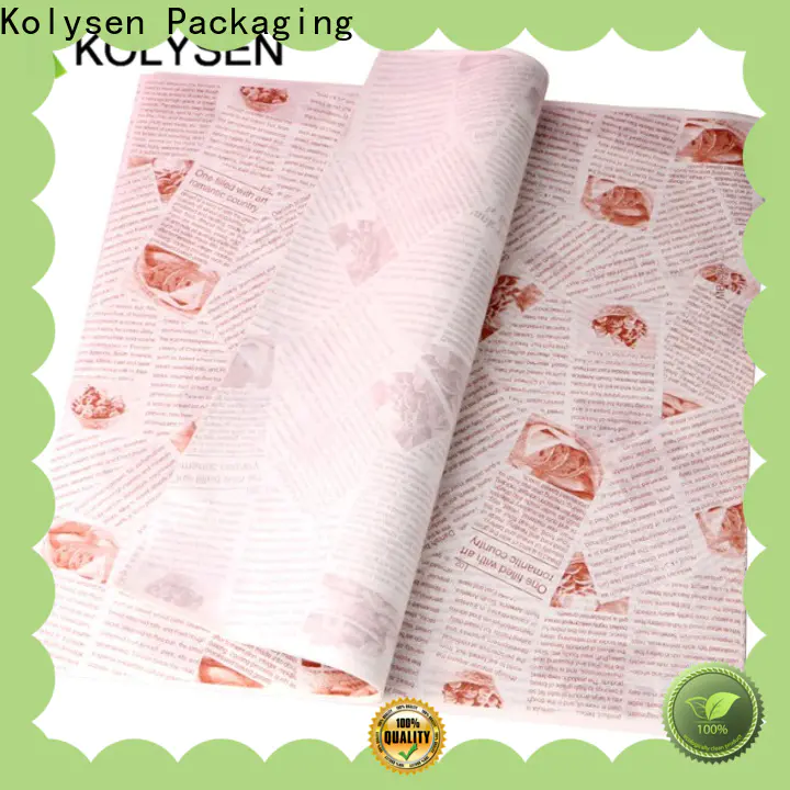 Kolysen small wax paper bags Suppliers