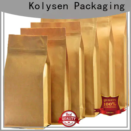 Kolysen High-quality wholesale pouches zipper factory for food packaging