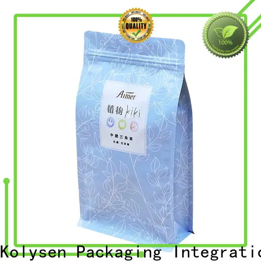 Custom flat pouch packaging Suppliers used in food and beverage