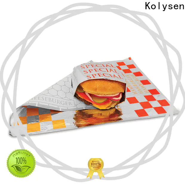 Kolysen foil paper manufacturer Suppliers for food packaging