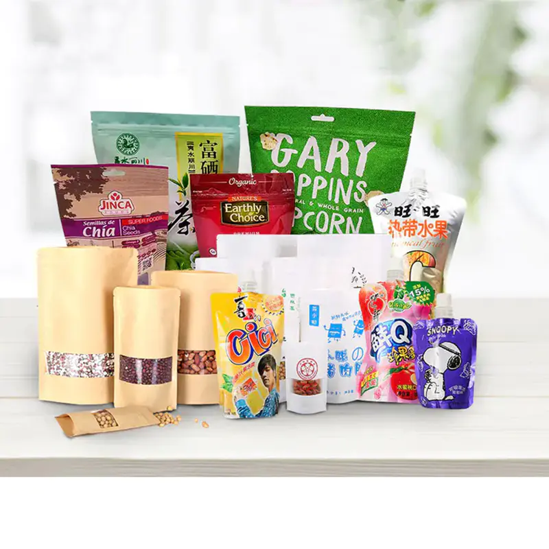12 type of materials used for laminated food packaging bags