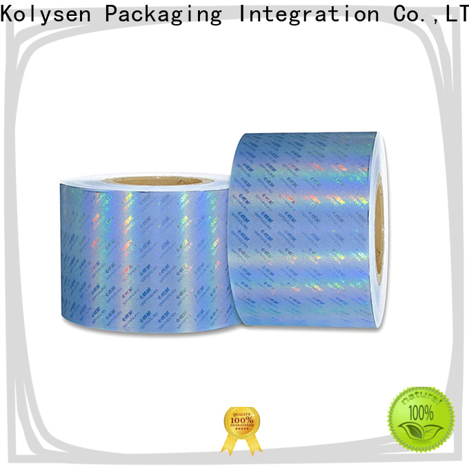 Kolysen Best foil paper food wrap manufacturers used in food and beverage
