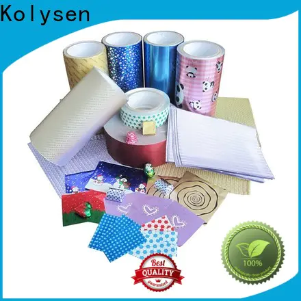 Kolysen Best reynolds aluminum foil parchment paper Suppliers for food packaging