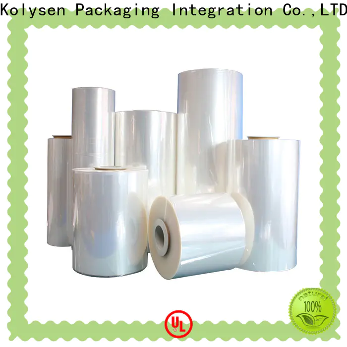 Kolysen popular twist film Suppliers for Pre-forms and full body sleeve labels