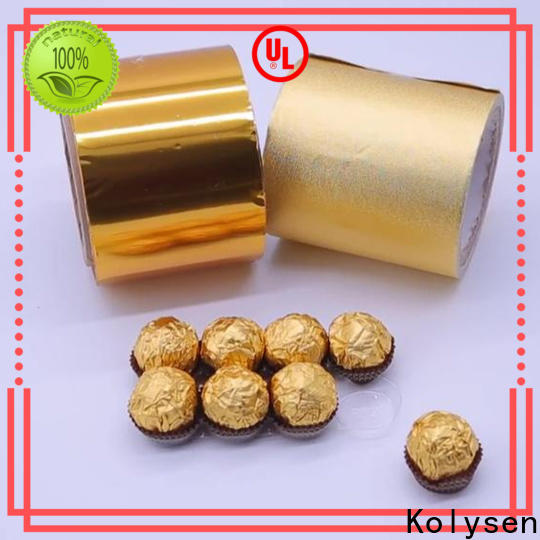Kolysen industrial aluminum foil company for wrapping ice cream