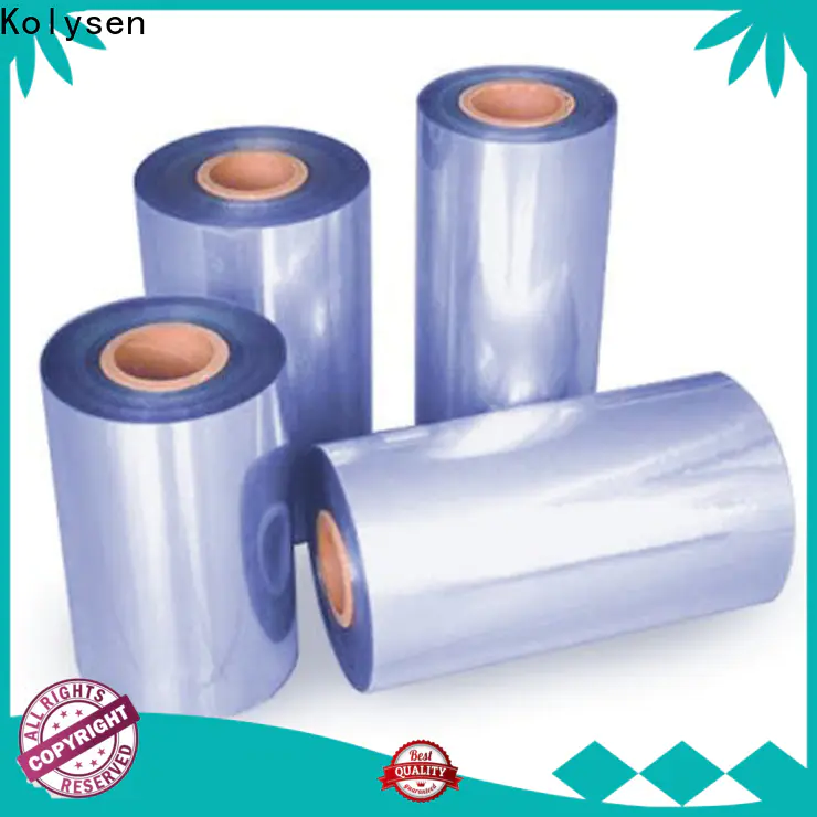 Kolysen heat seal shrink wrap Suppliers used in food and beverage