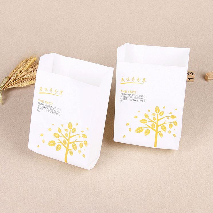 Greaseproof Paper Bag with Logo Printing