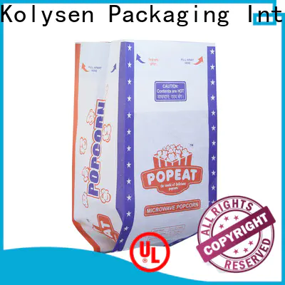 Kolysen popcorn supplies Suppliers for popcorn packaging