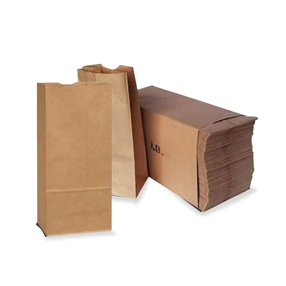 Greaseproof Kraft Paper Bag for Bread Bakery Packaging
