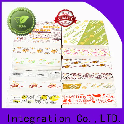 Custom wax paper packaging food for business for food packaging