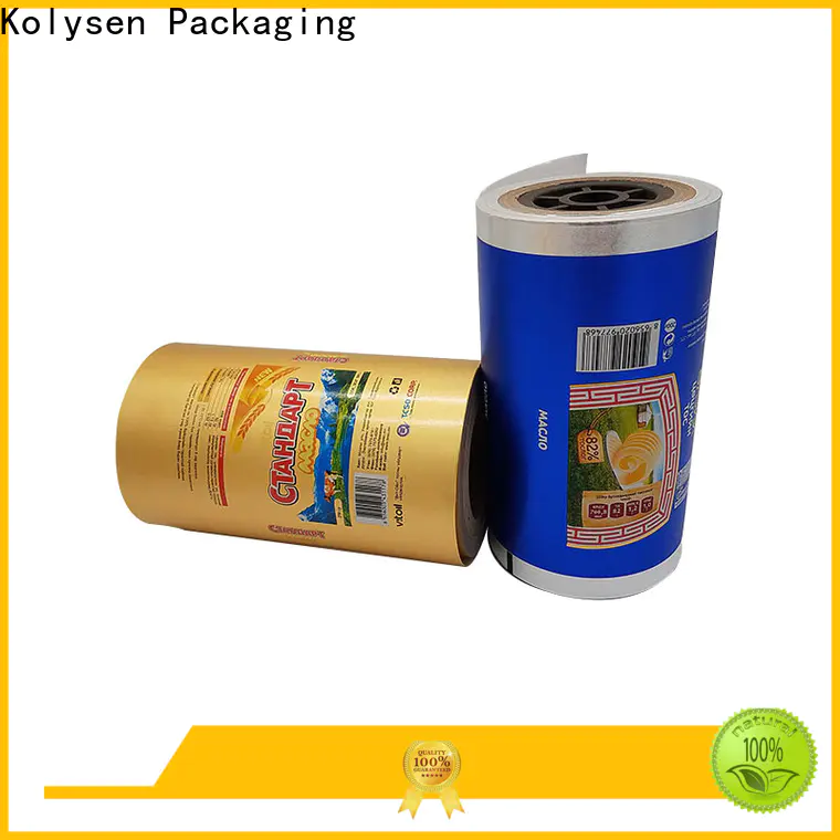 Kolysen foil wrapping paper cheap wholesale for wrapping confectionery