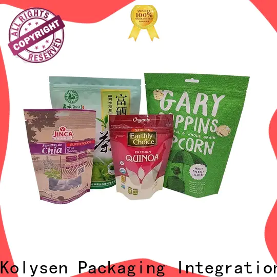 Kolysen spout pouch packaging company used in electronics market