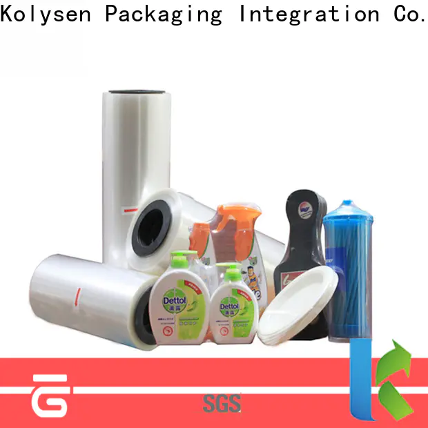 Kolysen Wholesale pet shrink film manufacturers for food packaging