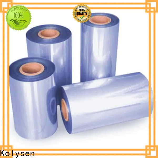 Kolysen High-quality manufacturer of pvc film factory used in food and beverage