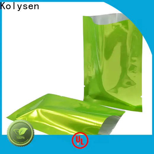 Kolysen three side seal pouch Supply for food freezing
