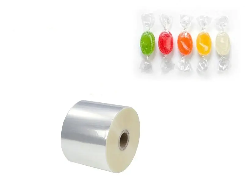 Pet Twist Transparent Printing Roll Film for Candy