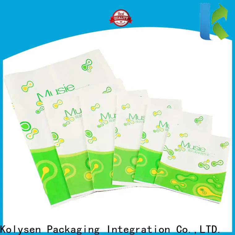 Kolysen paper bags houston Suppliers for tea packaging