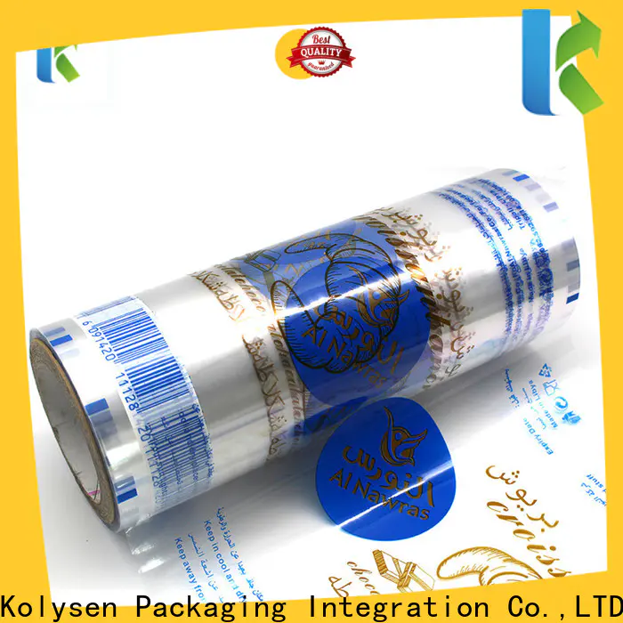 Kolysen Wholesale printed shrink film company for food packaging