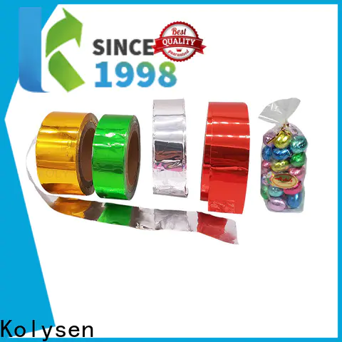Kolysen lidding foil company for wrapping confectionery