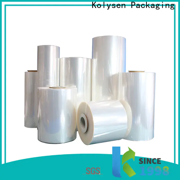 Kolysen plastic film packaging factory for Pre-forms and full body sleeve labels