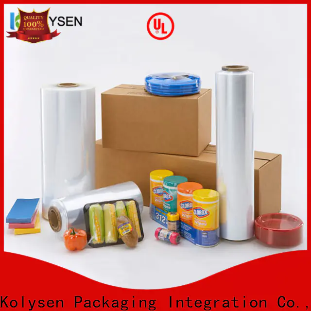 Kolysen High-quality shrink wrap ottawa for business used in food and beverage