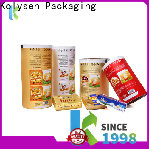 Kolysen cooking paper foil manufacturers for food packaging