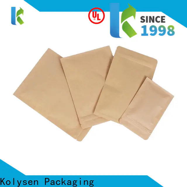 Kolysen Latest 3 side seal sachet Supply for food packaging