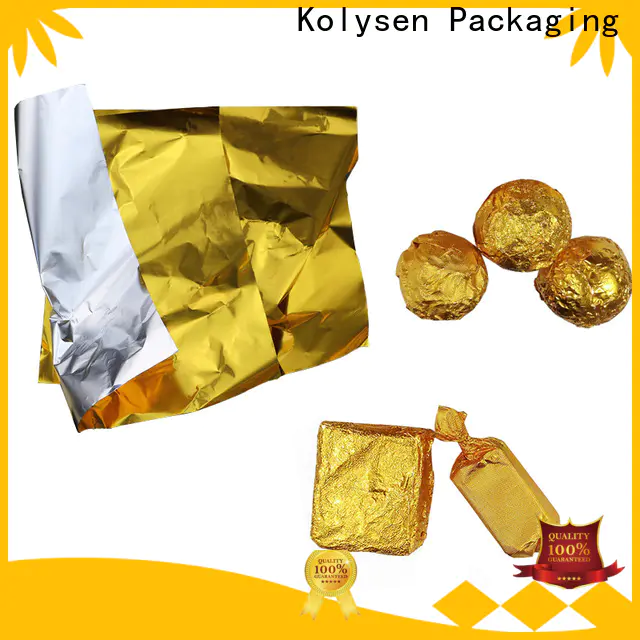 Kolysen Custom candy wrappers for sale shipped to business for Cookie Wrapping